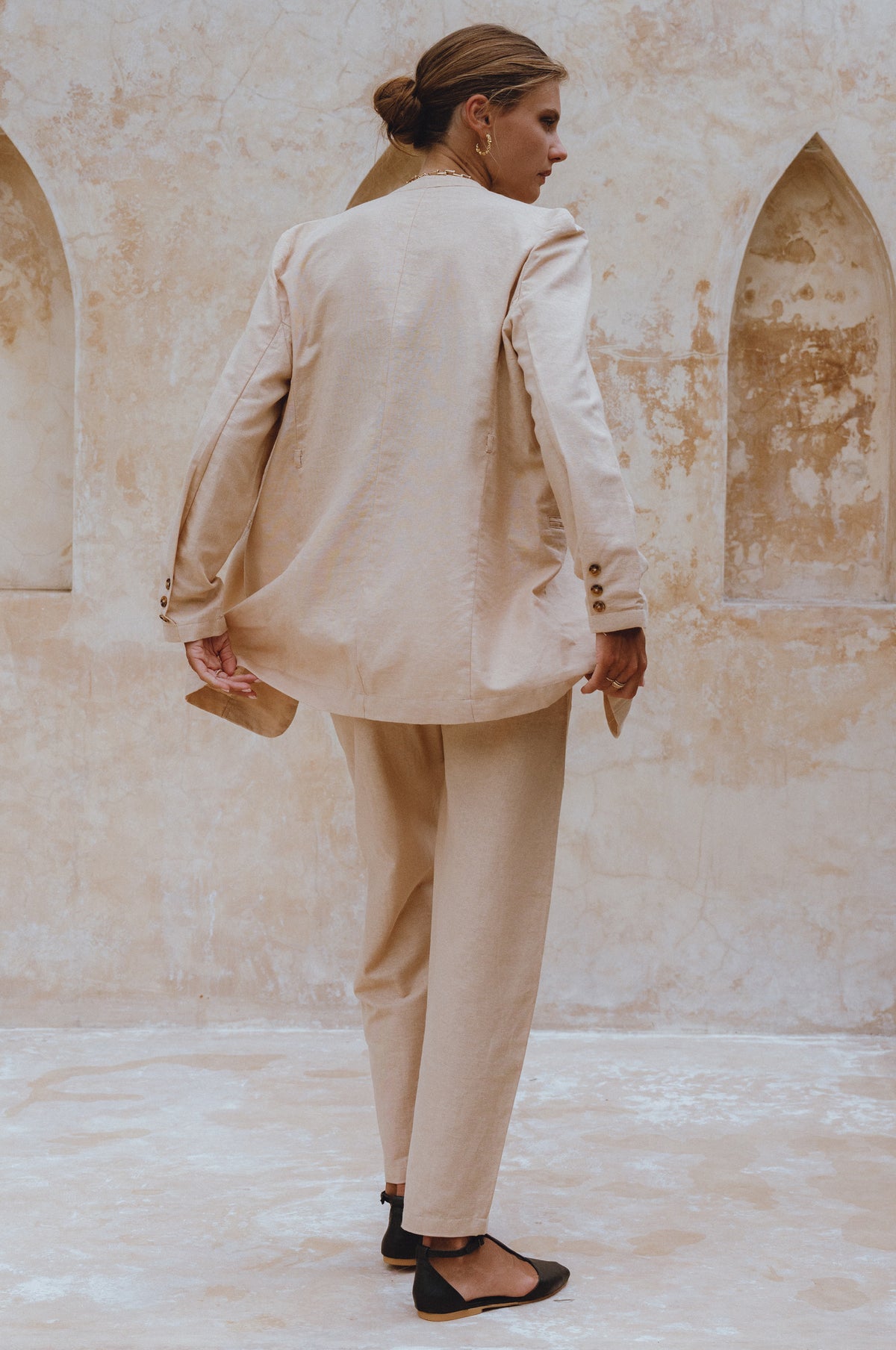 Mia Linen Blazer (Sale)