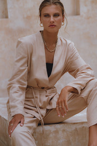 Mia Linen Blazer (Sale)