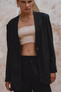 Mia Linen Blazer (Sale)