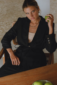 Mia Linen Blazer (Sale)