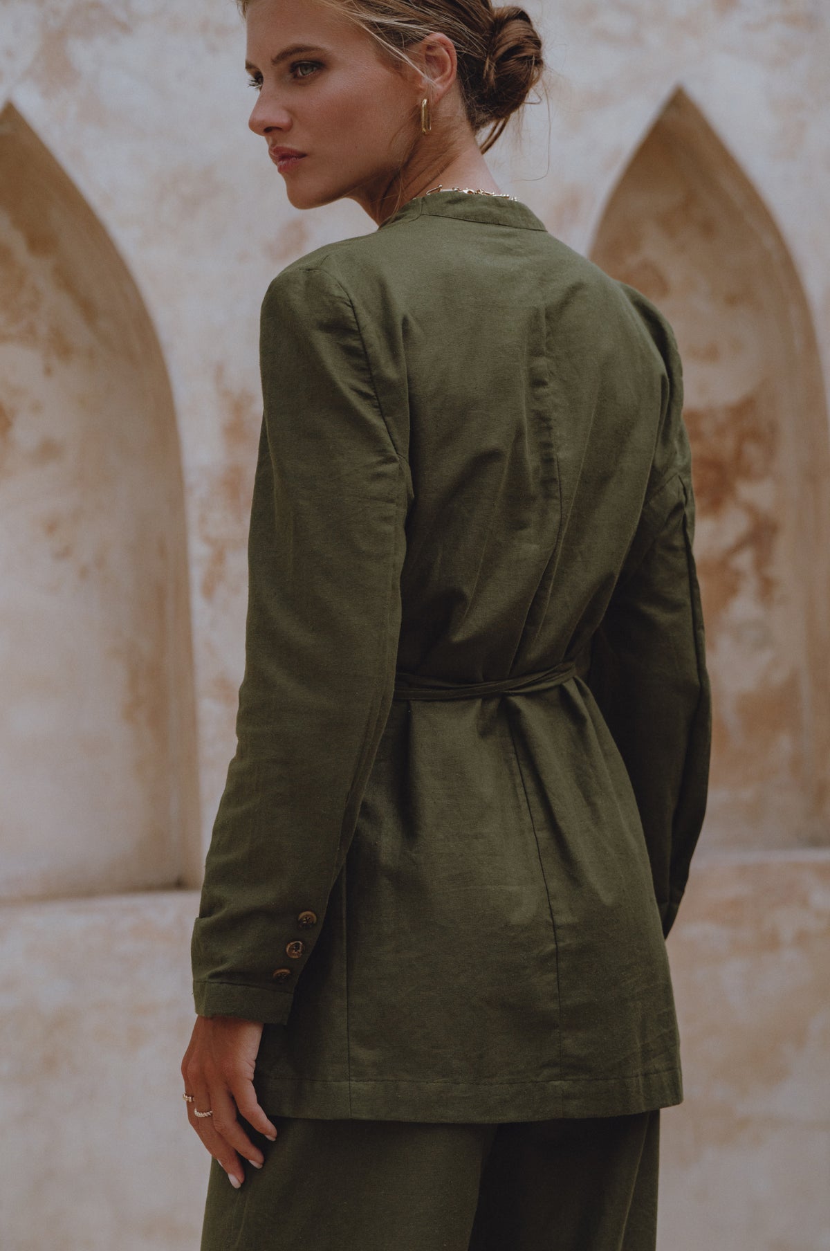 Mia Linen Blazer (Sale)