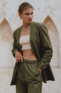 Mia Linen Blazer (Sale)