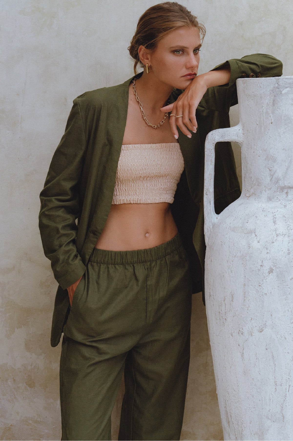 Mia Linen Blazer (Sale)