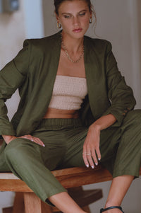 Mia Linen Blazer (Sale)