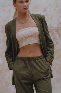 Mia Linen Blazer (Sale)