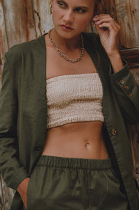 Mia Linen Blazer (Sale)