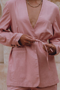 Mia Linen Blazer (Sale)