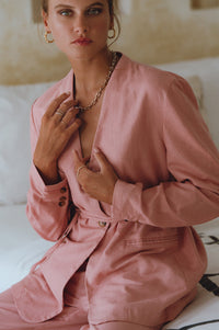 Mia Linen Blazer (Sale)
