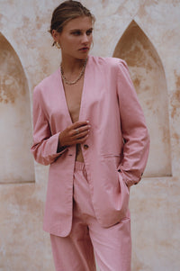 Mia Linen Blazer (Sale)