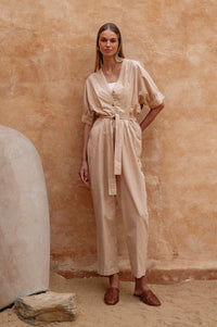 Arno Linen Jumpsuit (Sale)