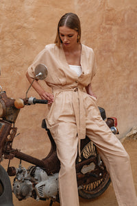 Arno Linen Jumpsuit (Sale)