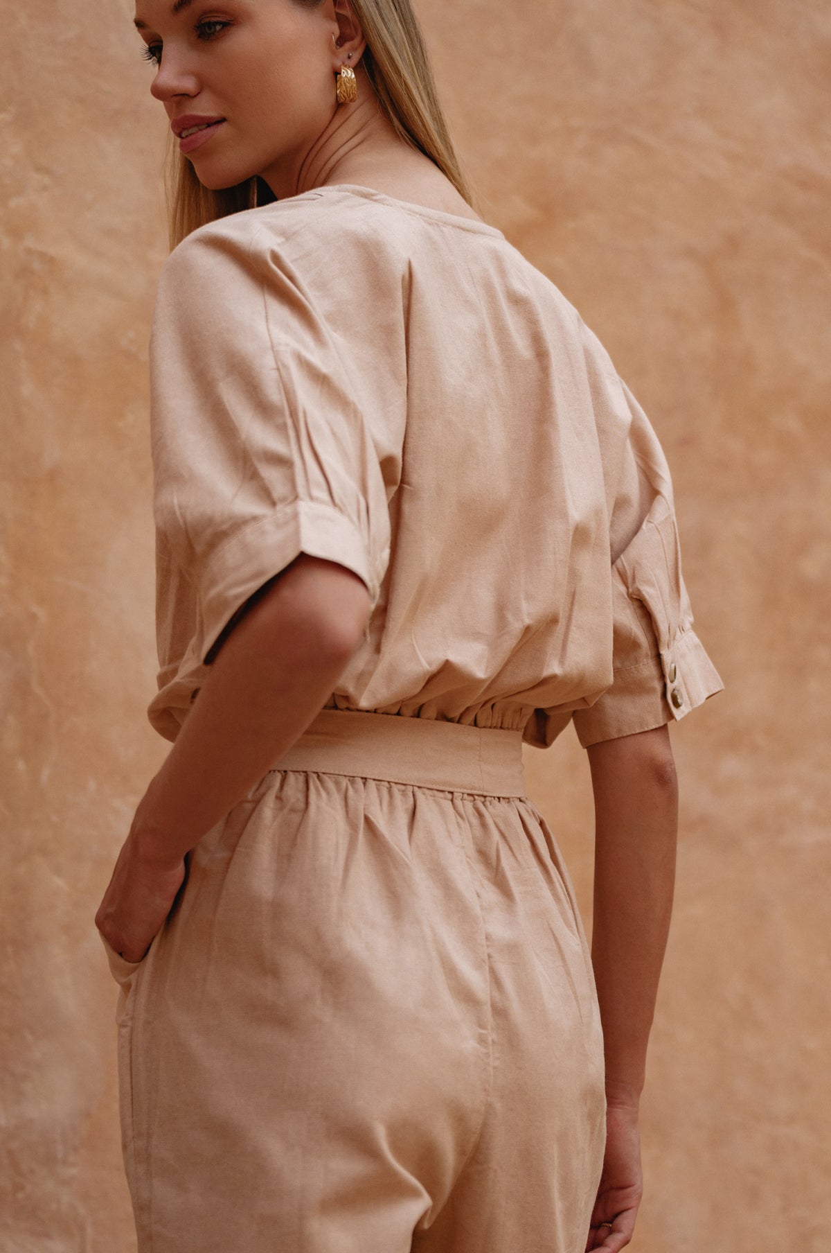 Arno Linen Jumpsuit (Sale)