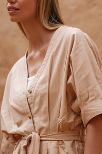 Arno Linen Jumpsuit (Sale)