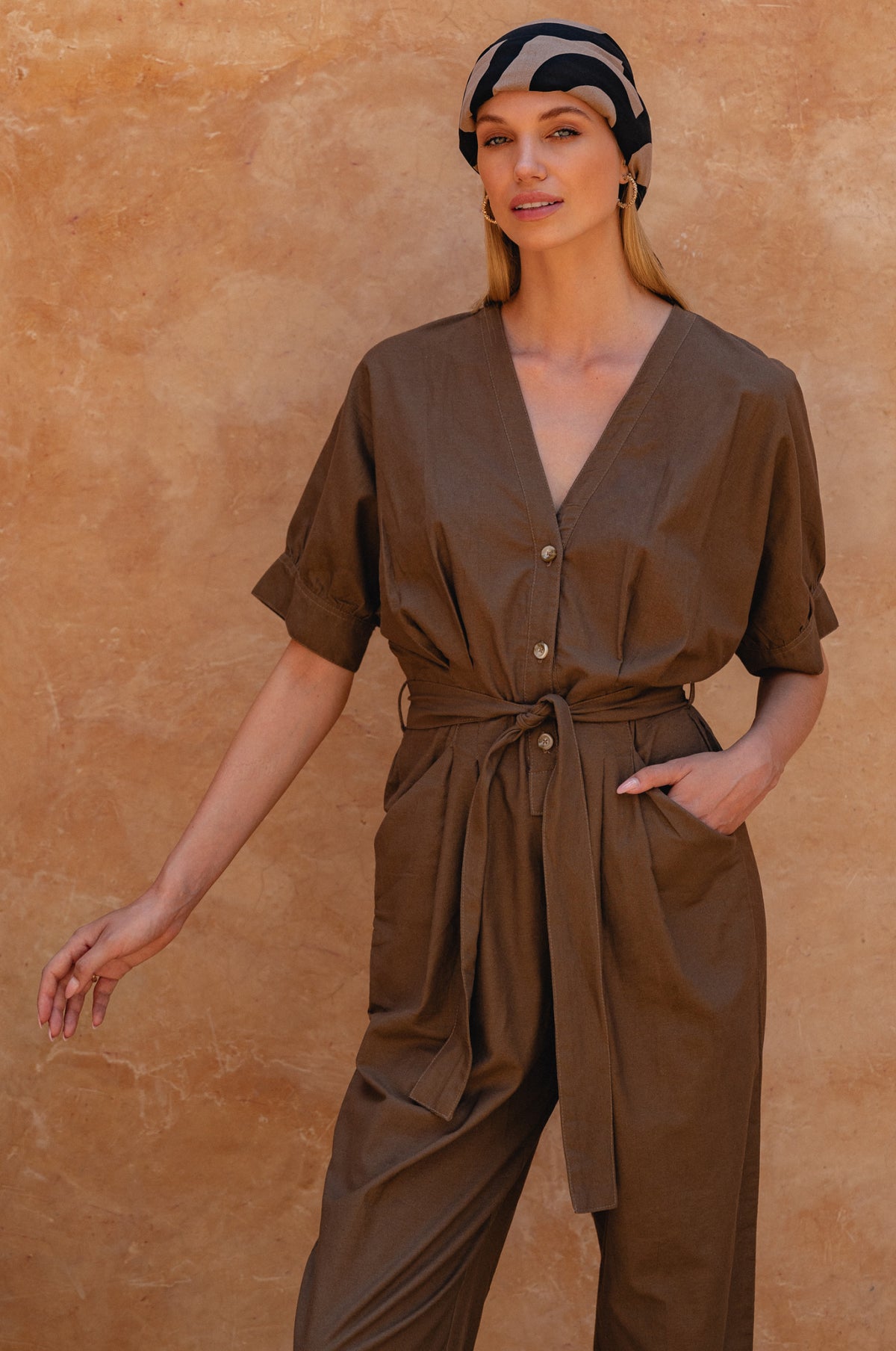 Arno Linen Jumpsuit (Sale)
