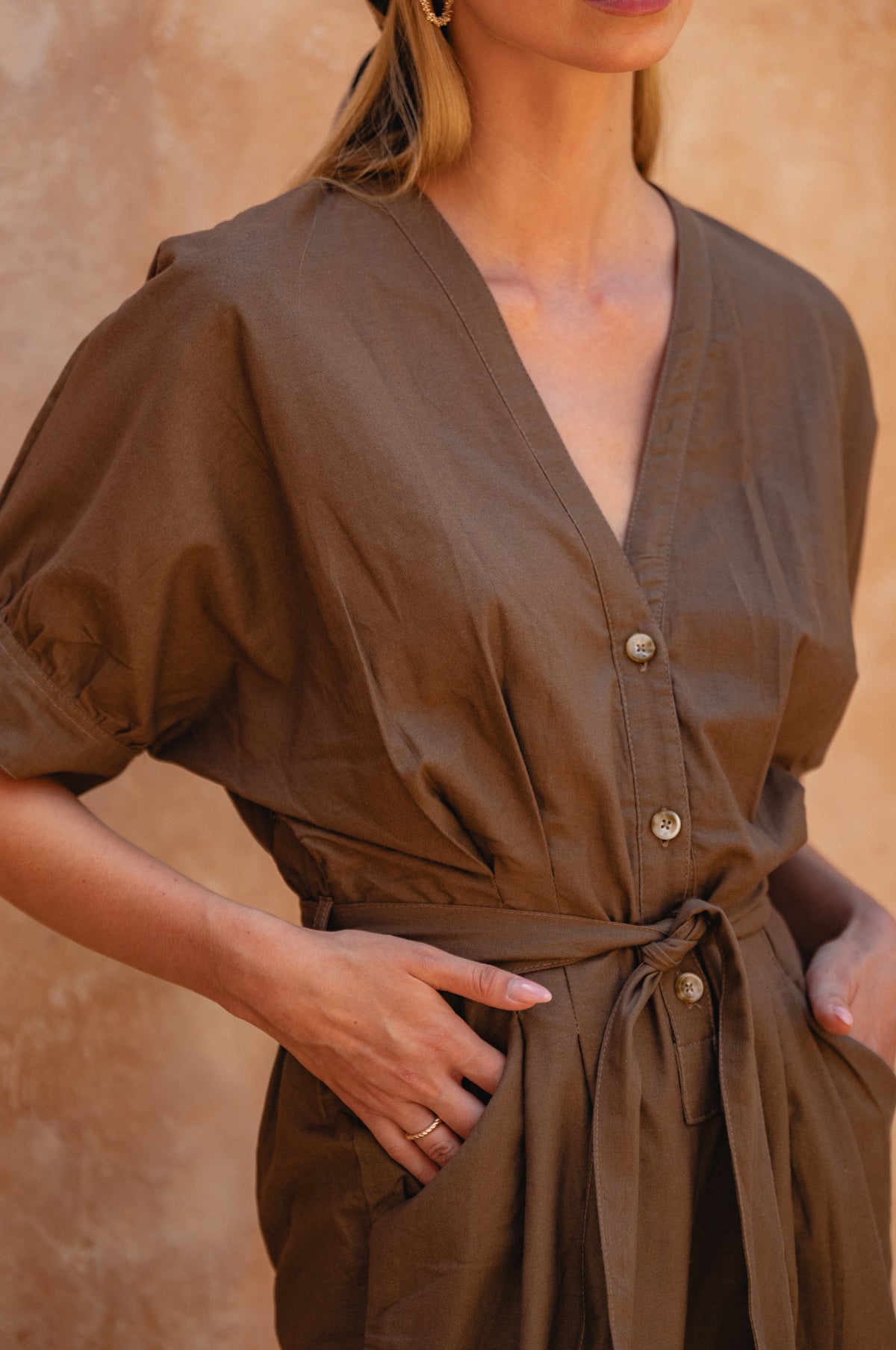 Arno Linen Jumpsuit (Sale)