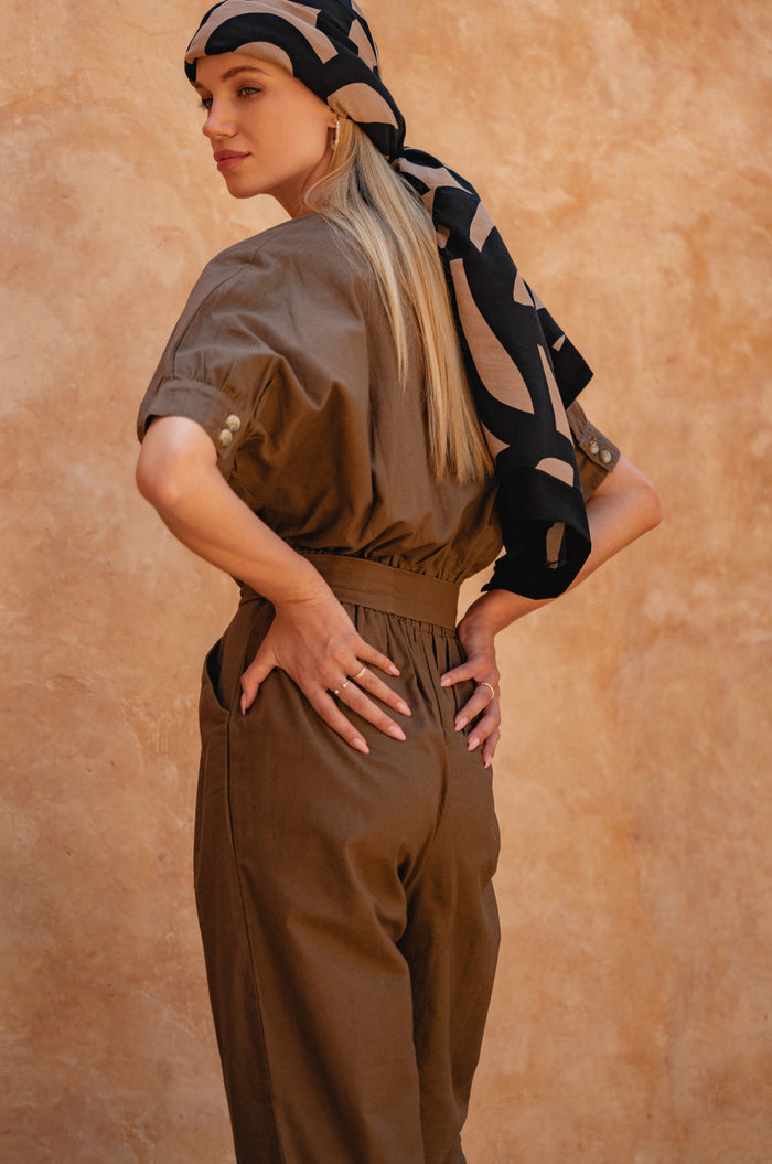 Arno Linen Jumpsuit (Sale)