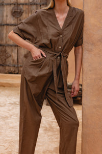 Arno Linen Jumpsuit (Sale)