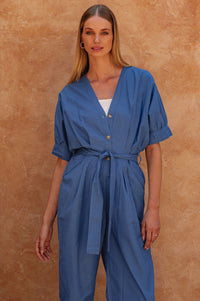 Arno Linen Jumpsuit (Sale)