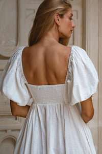 Atrani Puff Sleeve Dress