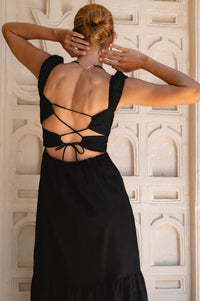 Augusta  Midi Linen Dress