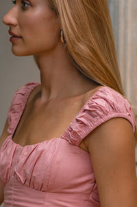 Augusta  Midi Linen Dress