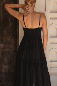 Aurelia Linen Maxi Dress