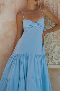 Aurelia Linen Maxi Dress