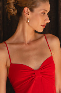 Aurelia Linen Maxi Dress