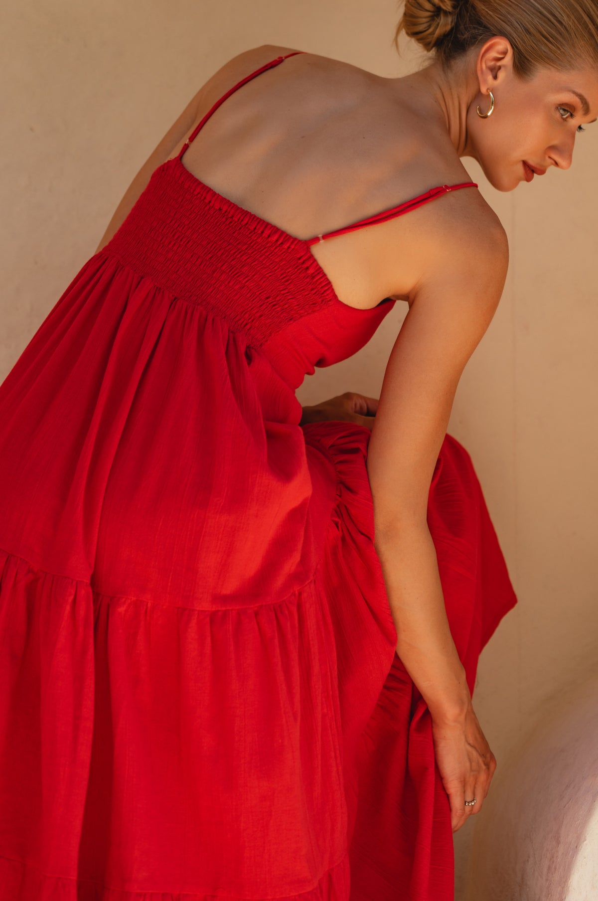 Aurelia Linen Maxi Dress