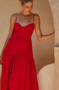 Aurelia Linen Maxi Dress