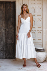 Aurelia Linen Maxi Dress