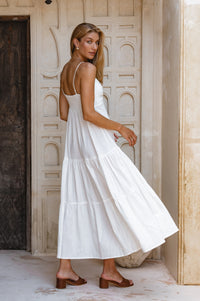 Aurelia Linen Maxi Dress