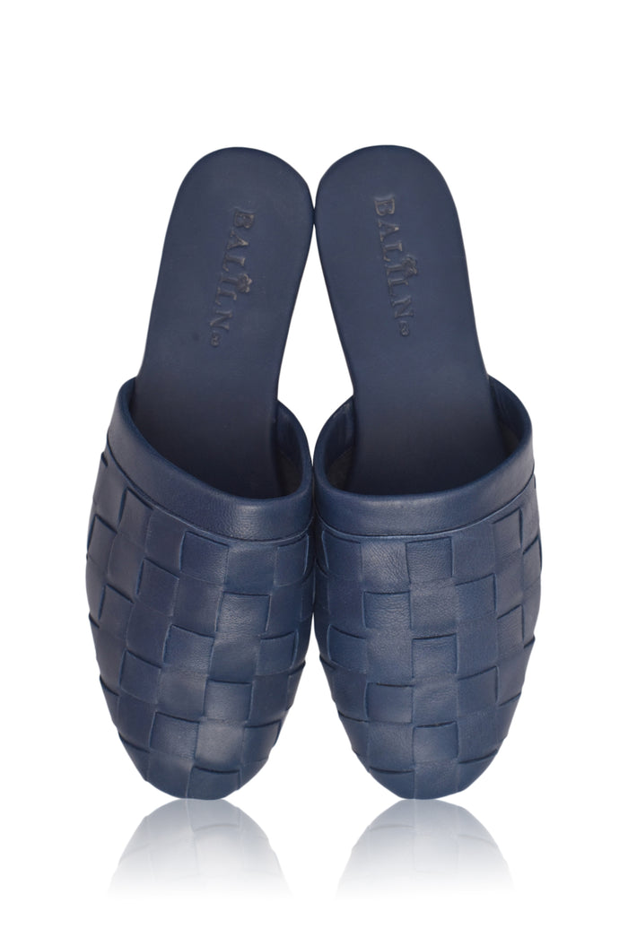 Clementine Leather Slides (Sz. 8)