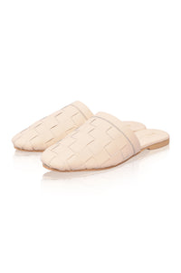 Clementine Leather Slides
