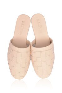 Clementine Leather Slides