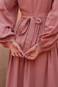 Emerie Long Sleeve Wrap Dress