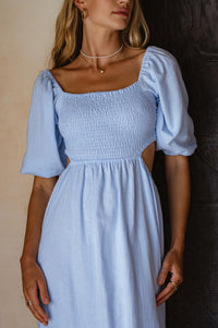 Esme Linen Midi Dress (Sale)