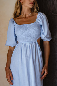 Esme Linen Midi Dress (Sale)