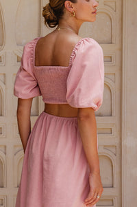 Esme Linen Midi Dress (Sale)