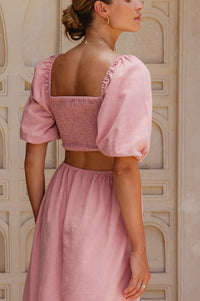 Esme Linen Midi Dress (Sale)