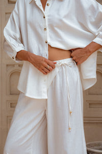 Hema Wrap Linen Pants (Sale)