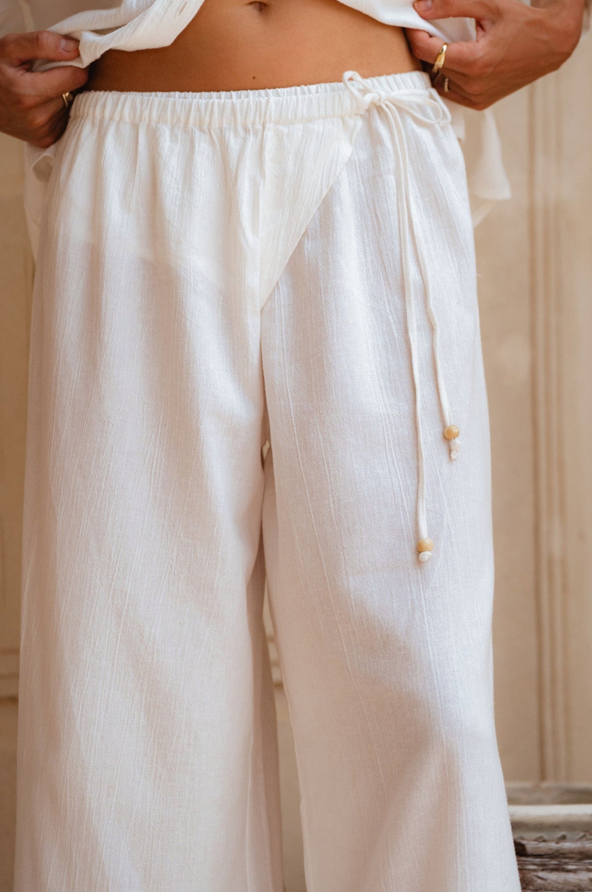 Hema Wrap Linen Pants (Sale)