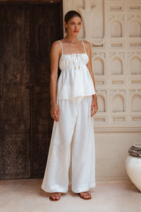 Hema Wrap Linen Pants (Sale)