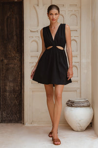 Inez Linen Mini Dress (Sale)