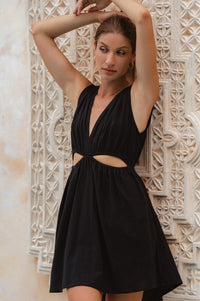 Inez Linen Mini Dress (Sale)