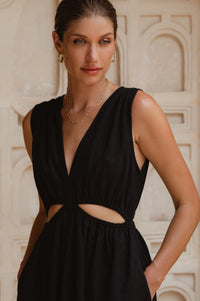 Inez Linen Mini Dress (Sale)