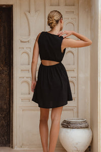 Inez Linen Mini Dress (Sale)