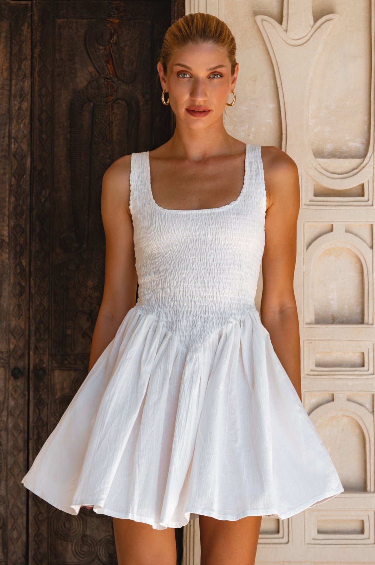 Lalita Linen Mini Dress