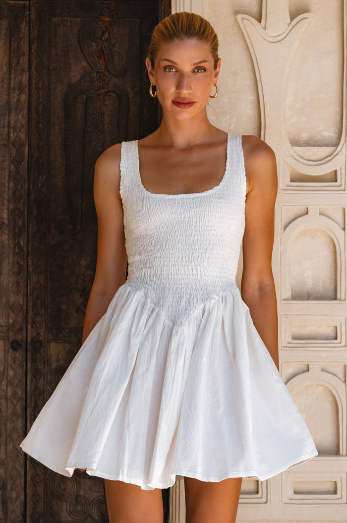 Lalita Linen Mini Dress