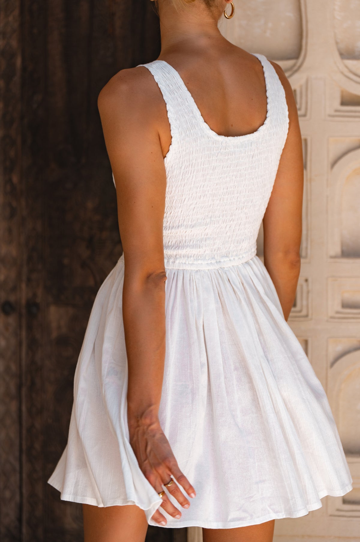 Lalita Linen Mini Dress